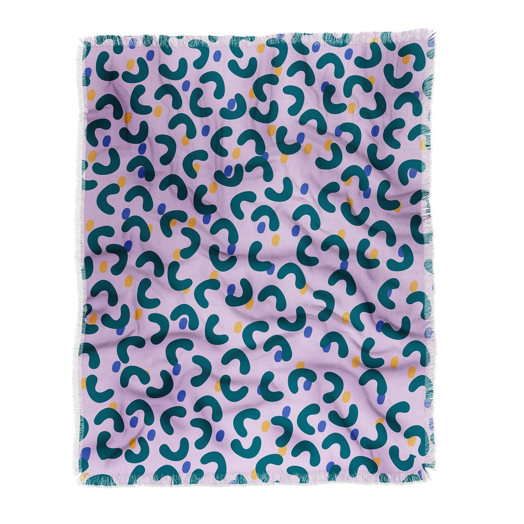 Camilla Foss Pebbles Mix Throw Blanket
