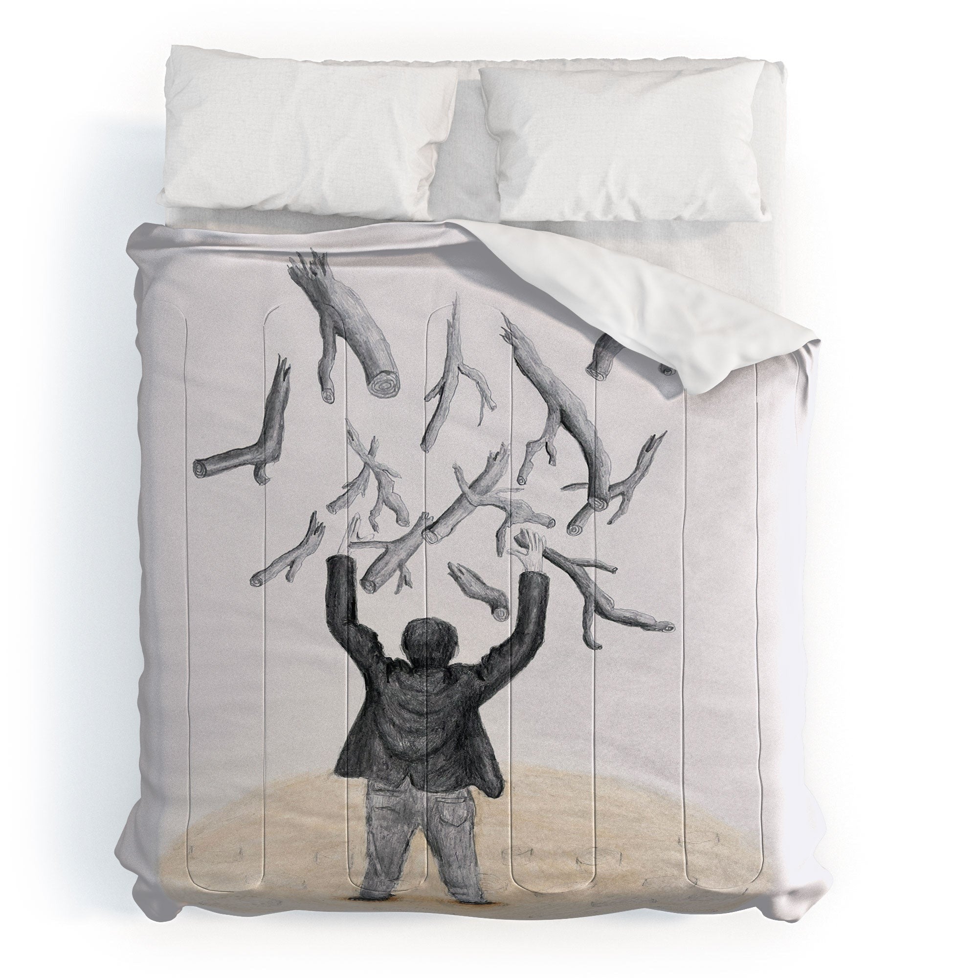 Coco de Paris Wood in the sky Comforter