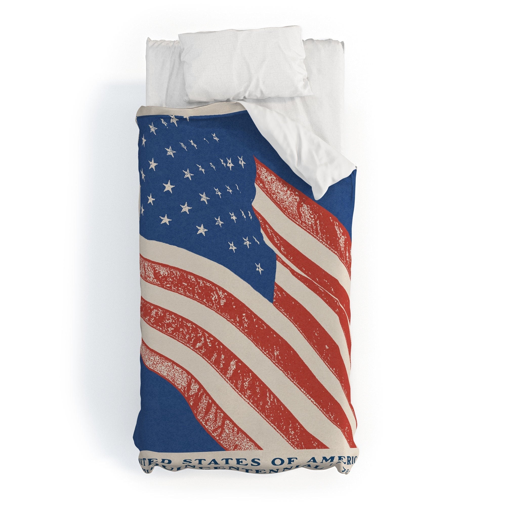 DENY Designs Stars n Stripes Semiquincentennial Duvet Cover