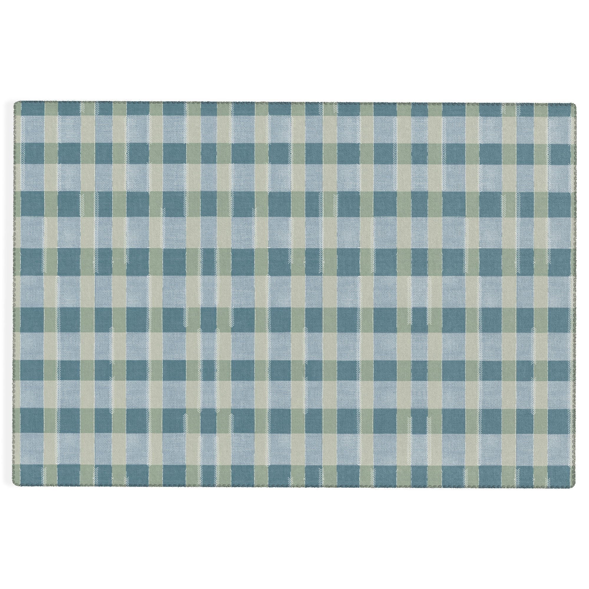 Marta Barragan Camarasa Country Style Checks Outdoor Rug