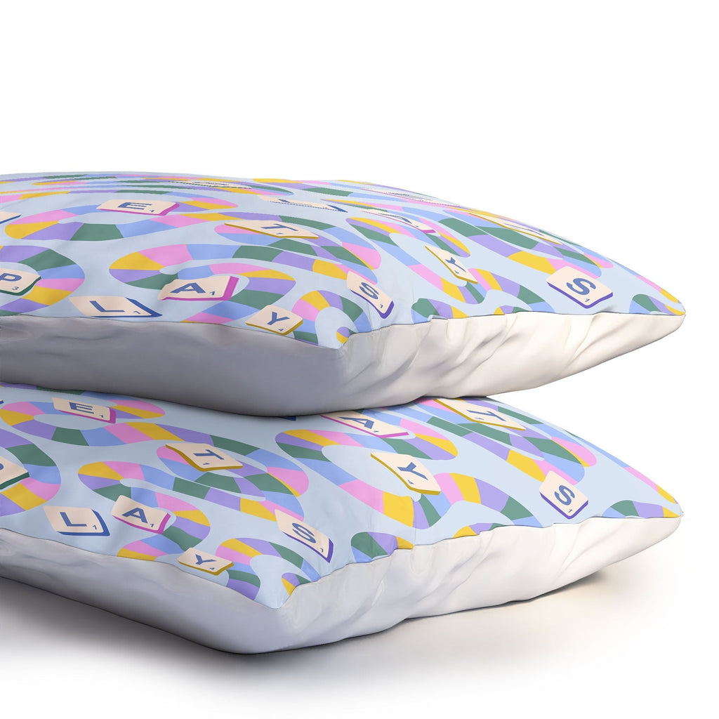 Design by Spark Scrabble Board Game Night Pillow Shams