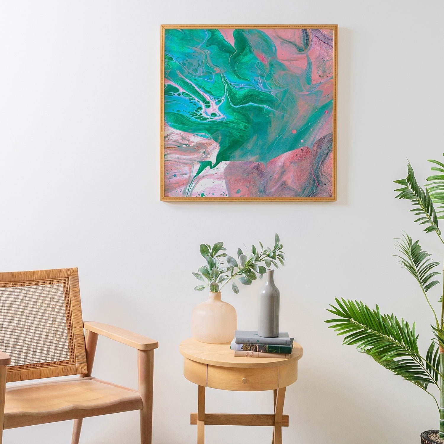 83 Oranges Another Worldly Framed Wall Art