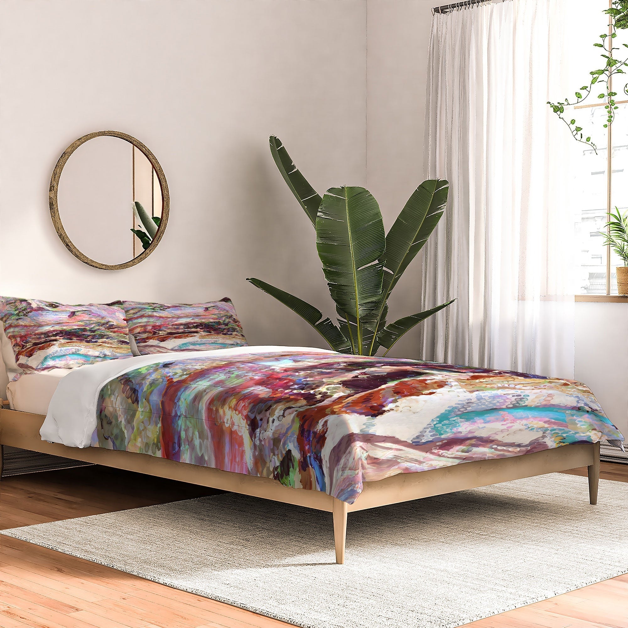 83 Oranges Sequin Haze Comforter
