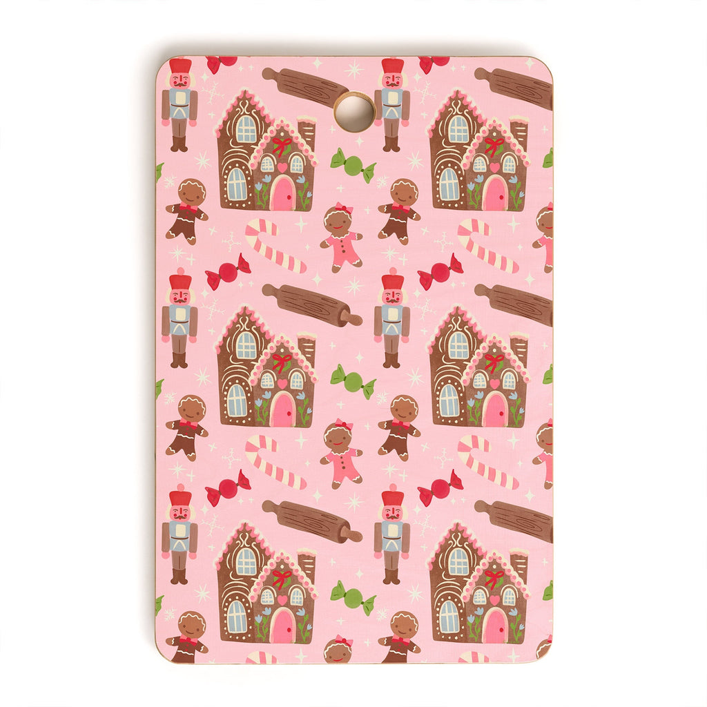 carriecantwell Sweet Christmas Holidays Cutting Board Rectangle