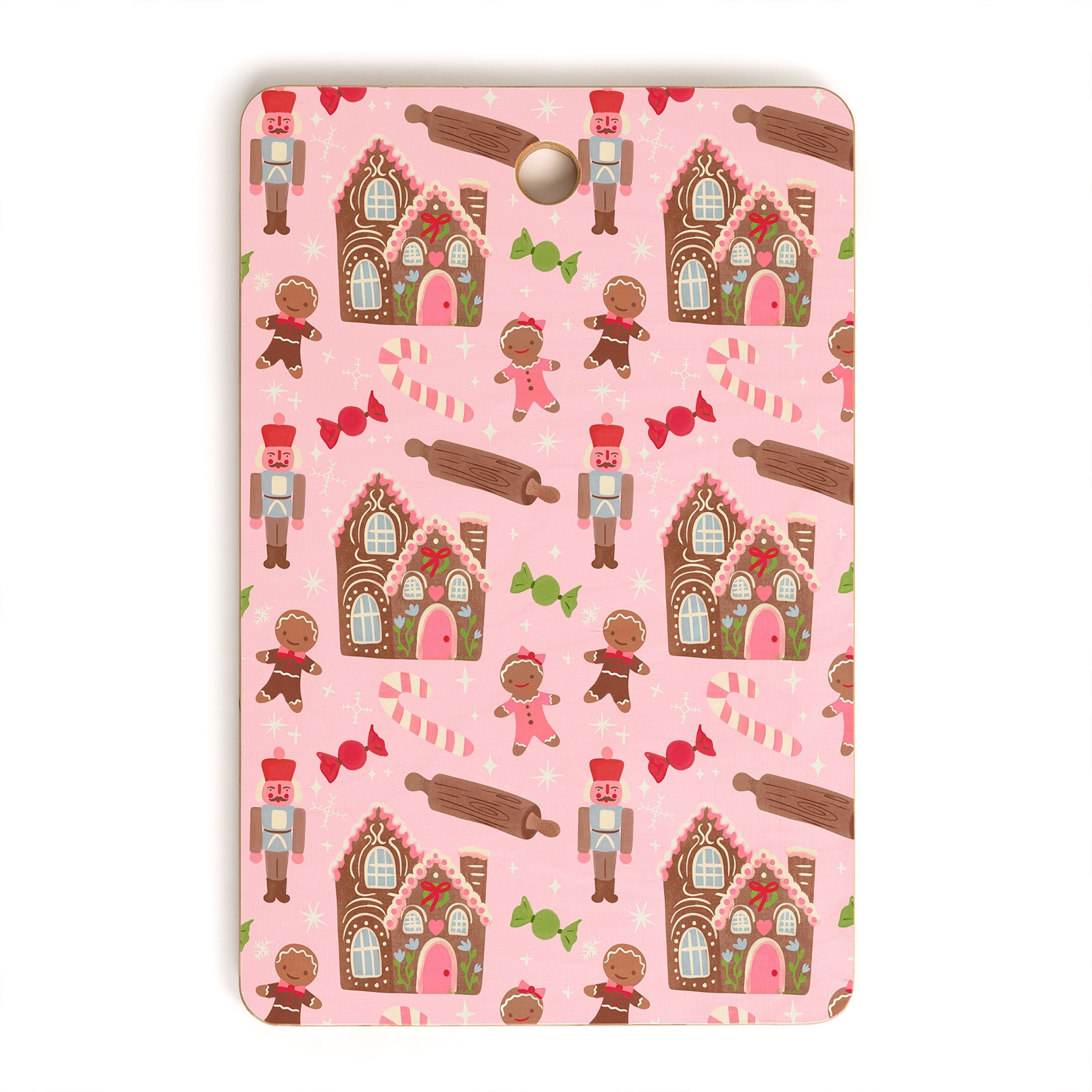 carriecantwell Sweet Christmas Holidays Cutting Board Rectangle