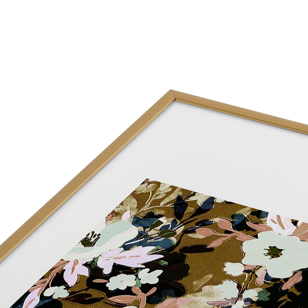 Marta Barragan Camarasa Romantic Floral Fusion Metal Framed Art Print