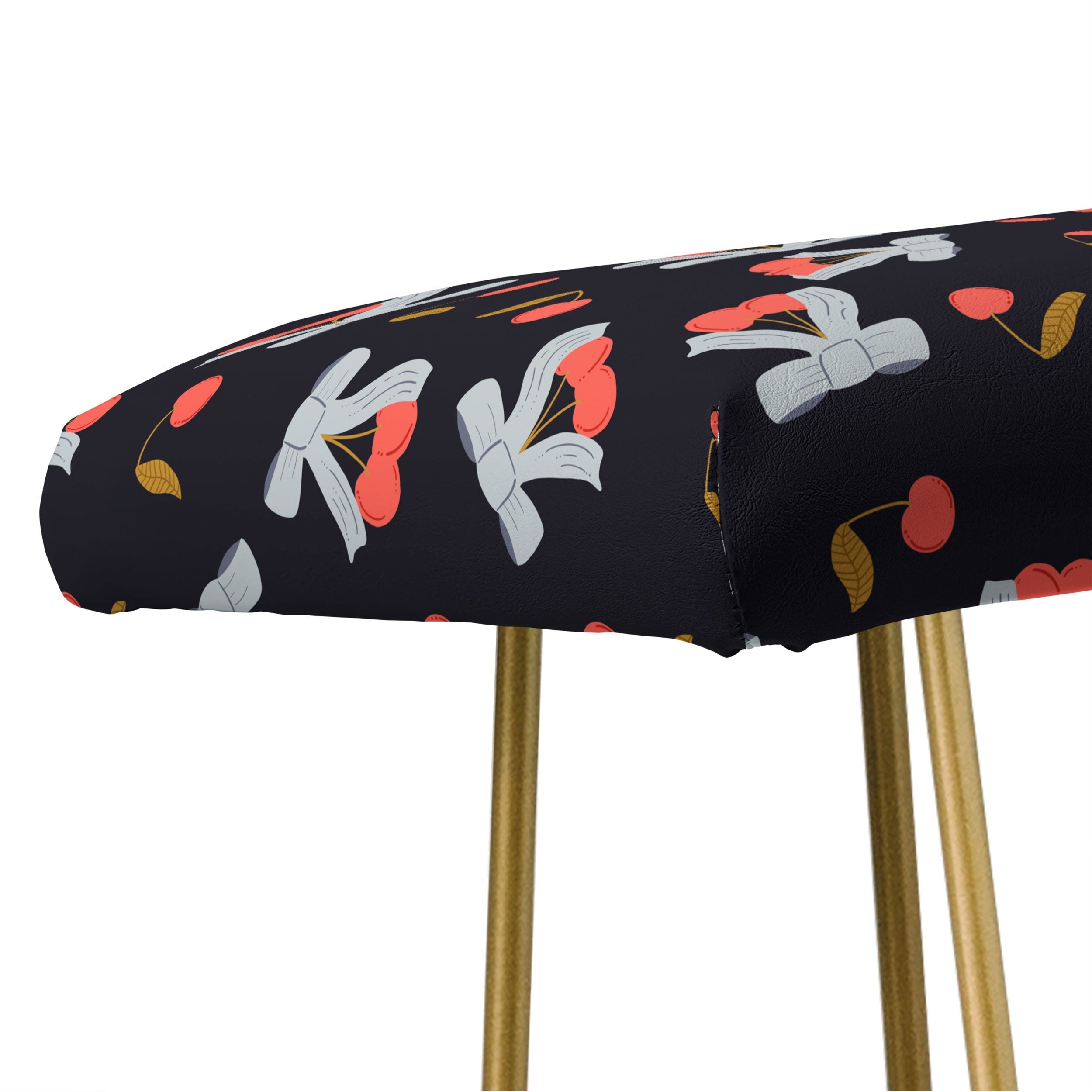 Jennifer Labre Cherries and Bows Bench