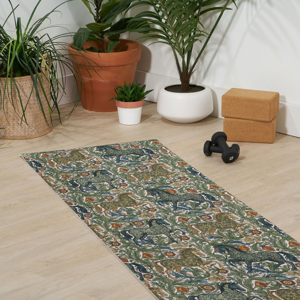 Marta Barragan Camarasa Renaissance Horse Garden Yoga Mat