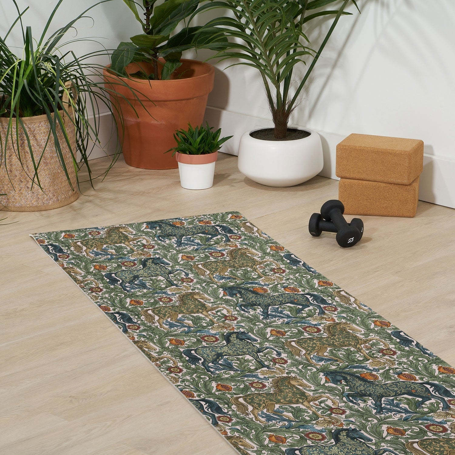 Marta Barragan Camarasa Renaissance Horse Garden Yoga Mat