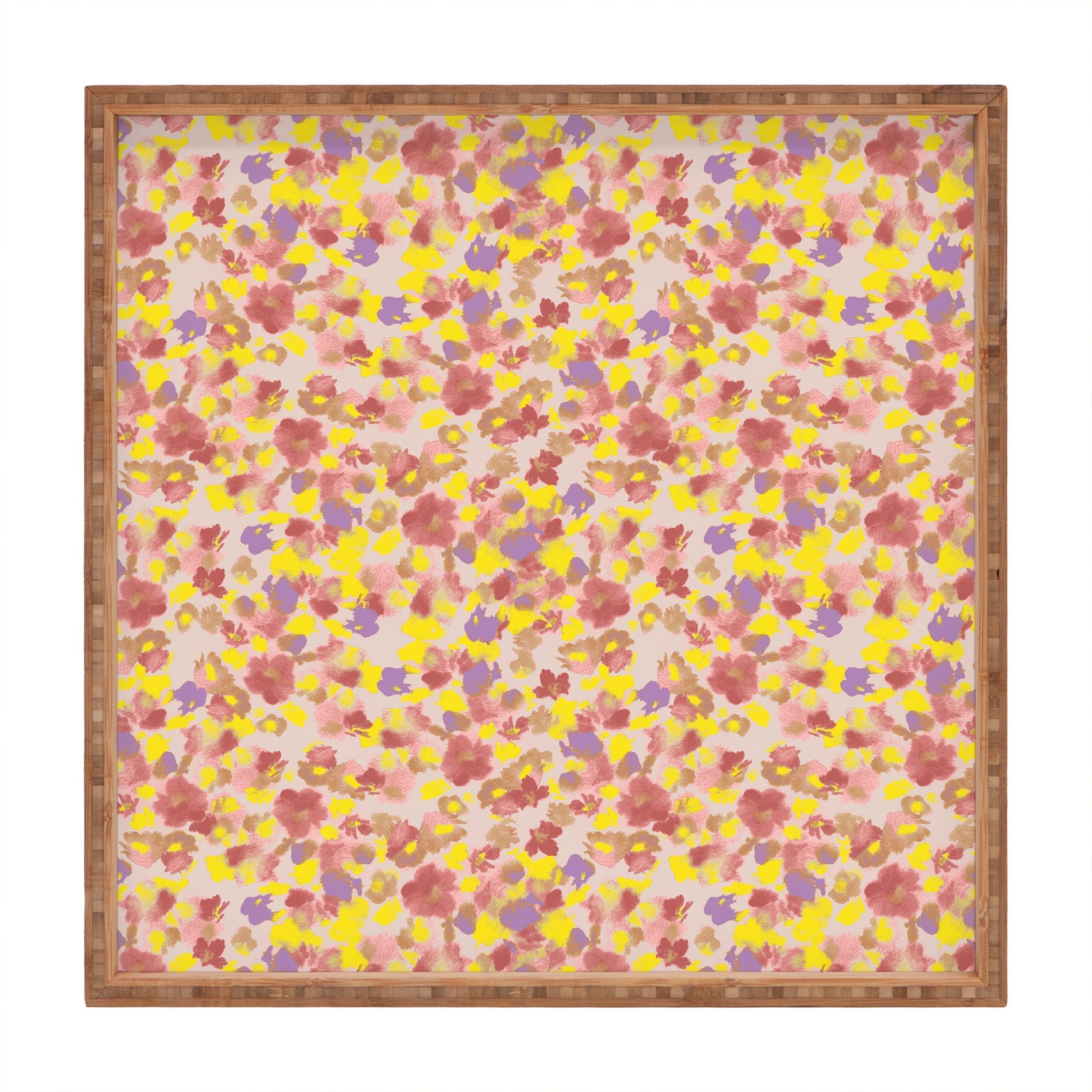 Gabriela Fuente Day Dreaming II Square Tray