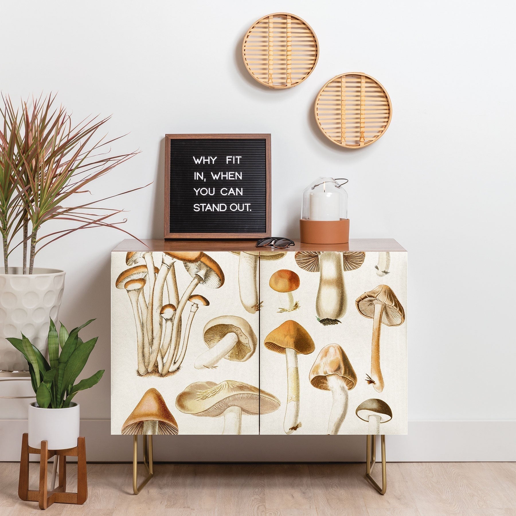 Gal Design Mushrooms Collection Credenza