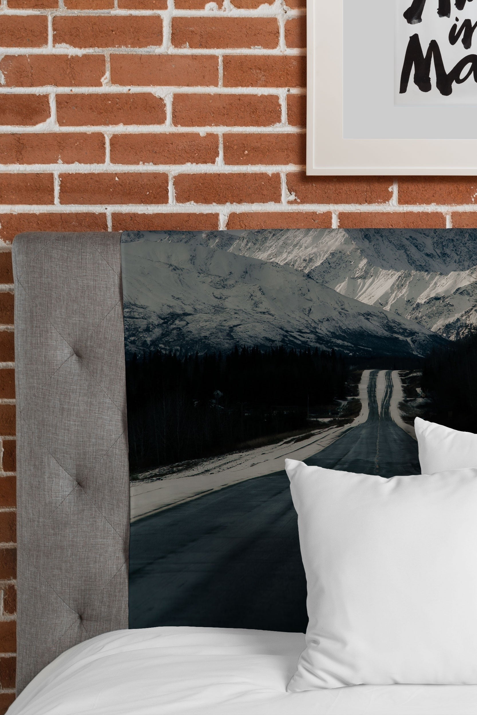 Hannah Kemp Alaska Drive Tapestry