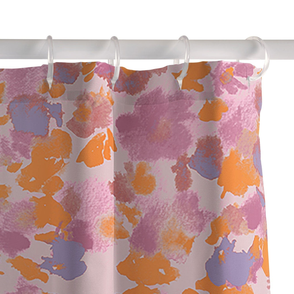 Gabriela Fuente Day Dreaming Watercolor Pink Shower Curtain