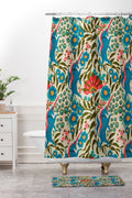 Holli Zollinger JOONIE LUNA UNI Shower Curtain And Mat