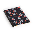 Jennifer Labre Cherries and Bows Spiral Notebook