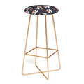 Jennifer Labre Cherries and Bows Bar Stool