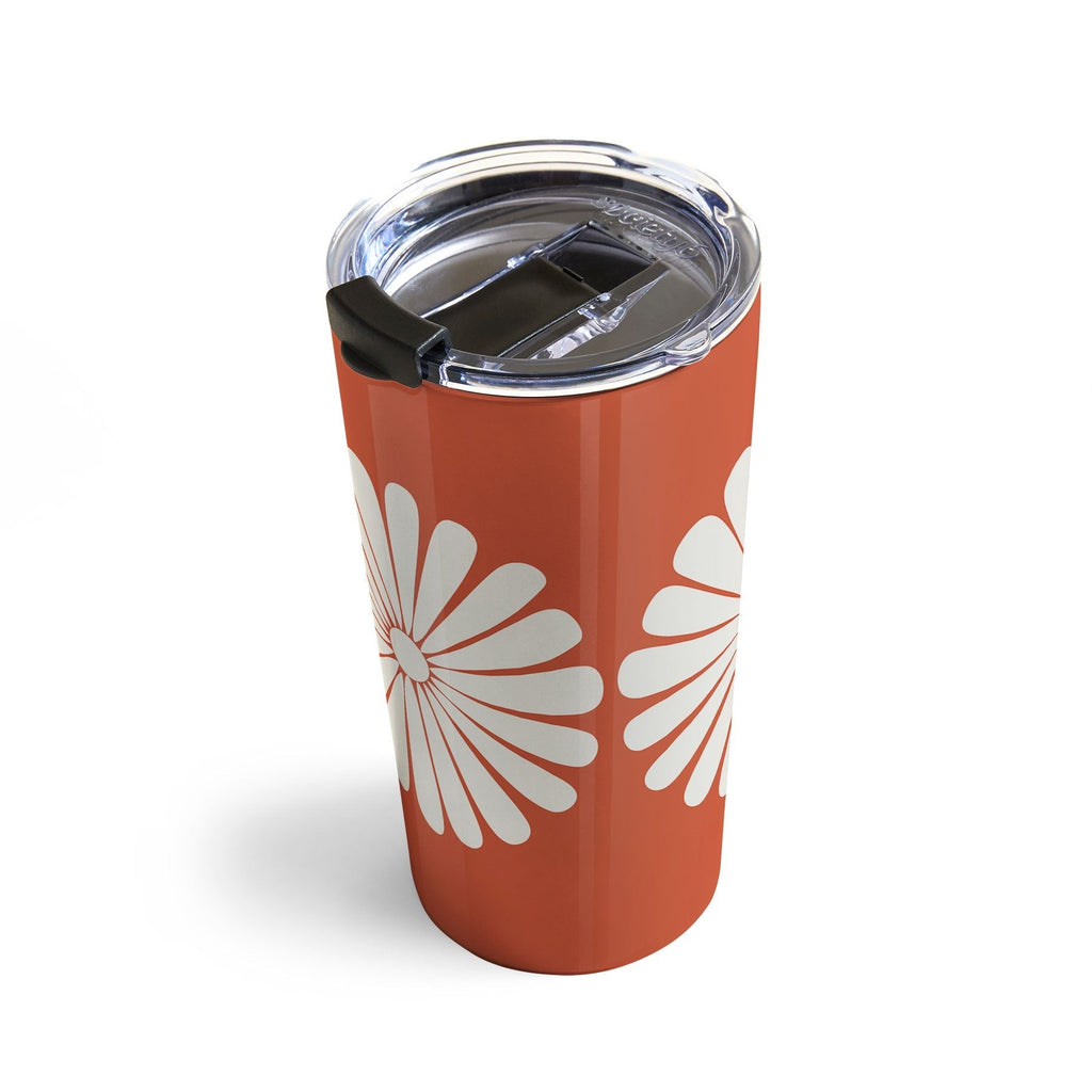 Colour Poems Retro Daisy XV Travel Mug