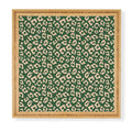 Avenie BR Cheetah Print In Green Framed Wall Art