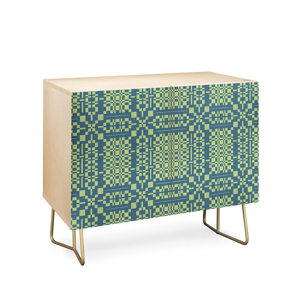 Marta Barragan Camarasa Nostalgic Grid Design Credenza