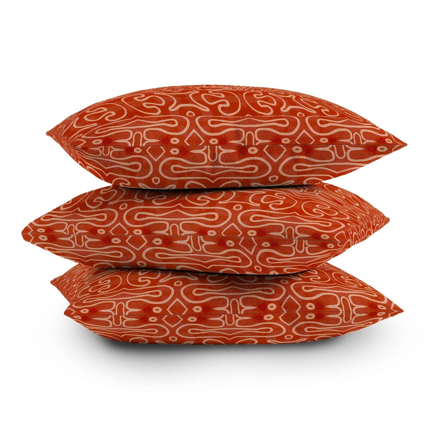 Mirimo Venexiana Burnt Orange Outdoor Throw Pillow