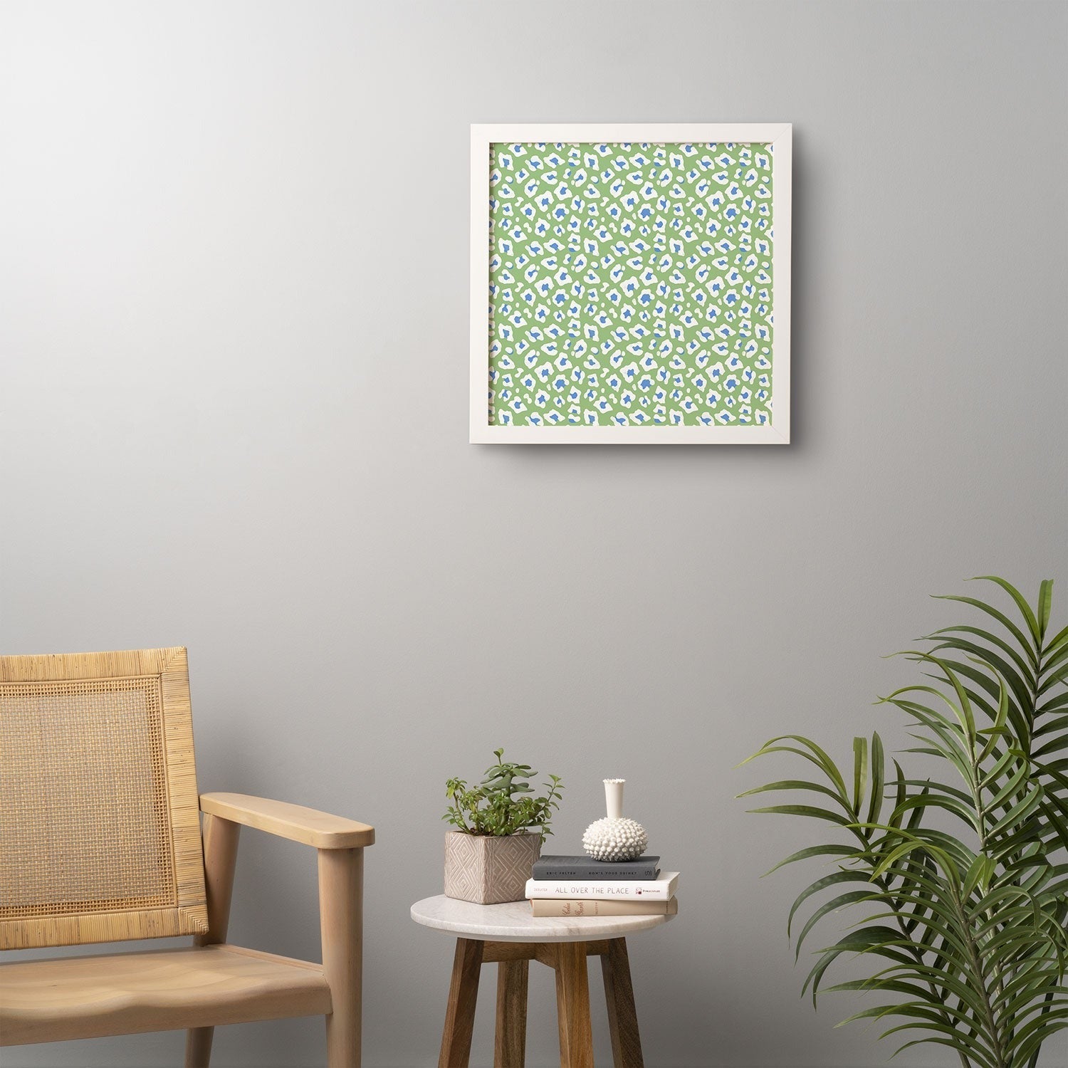 Avenie BR Cheetah Print Framed Wall Art