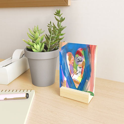 Natalie Baca Lucky in Love Mini Art Print