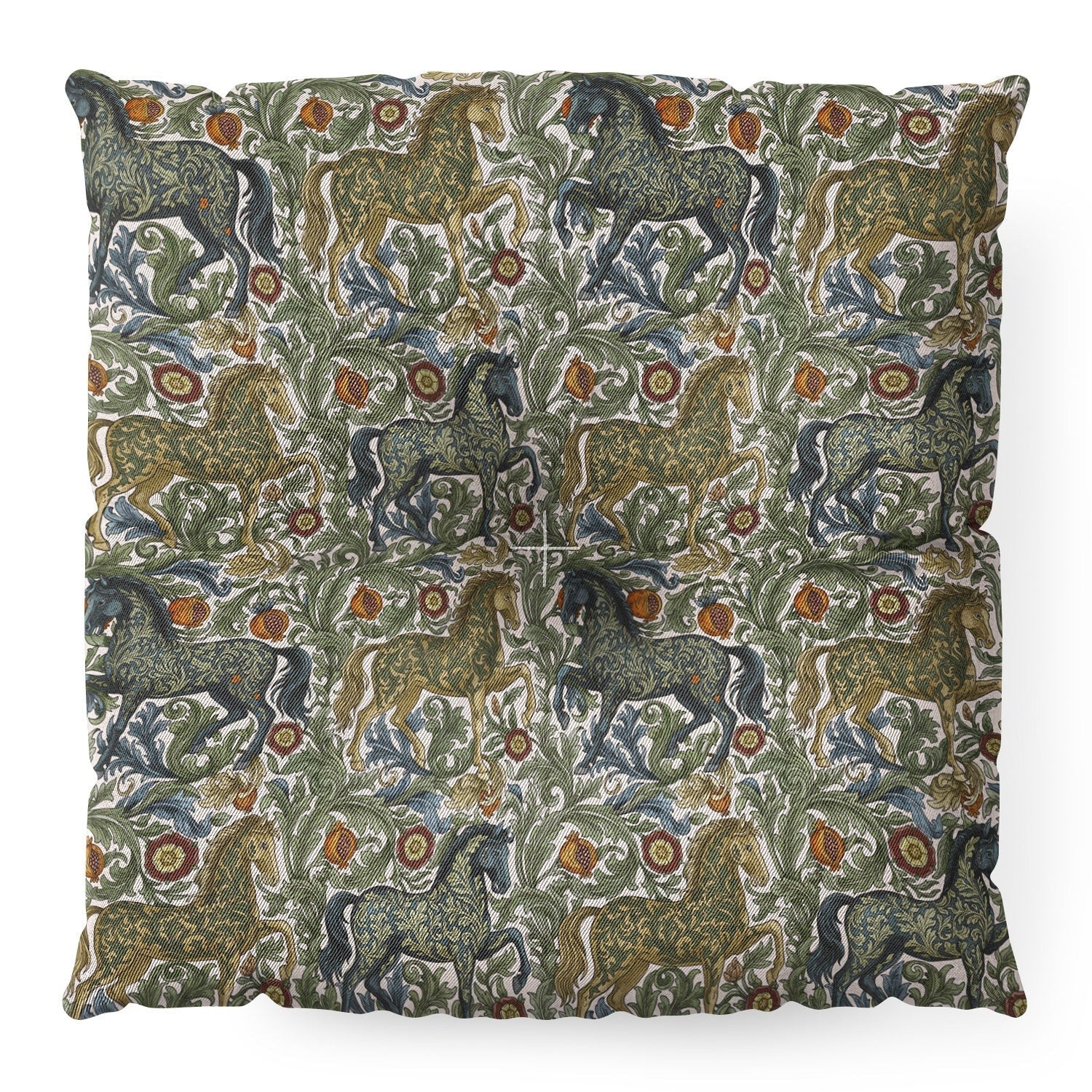 Marta Barragan Camarasa Renaissance Horse Garden Floor Pillow Square