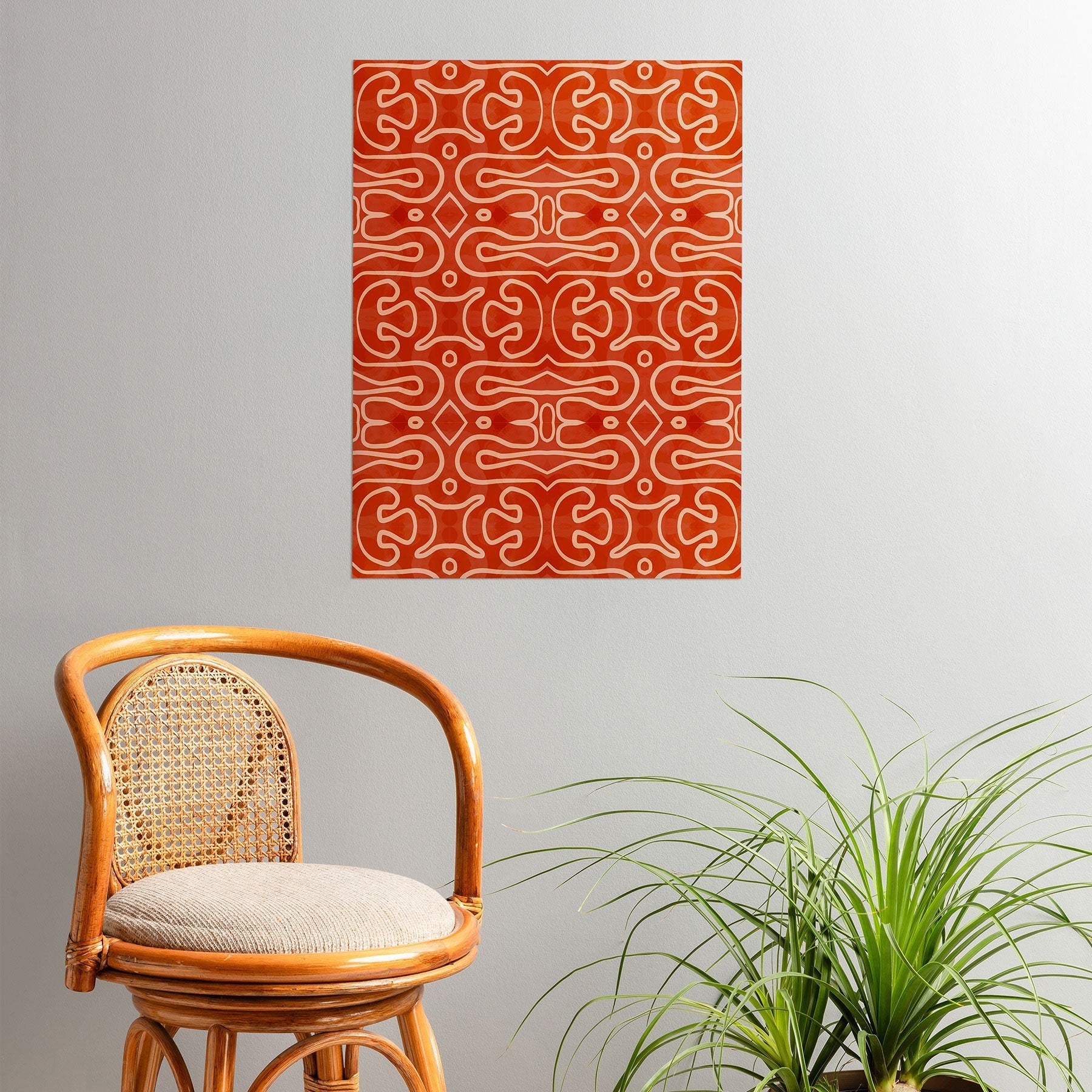 Mirimo Venexiana Burnt Orange Poster