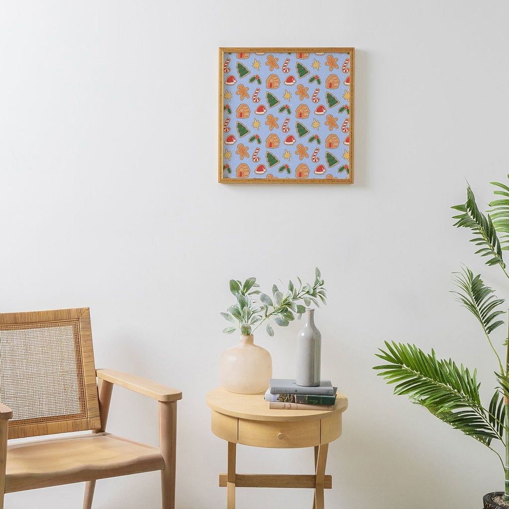 Love_Ryming Christmas Cookies Framed Wall Art