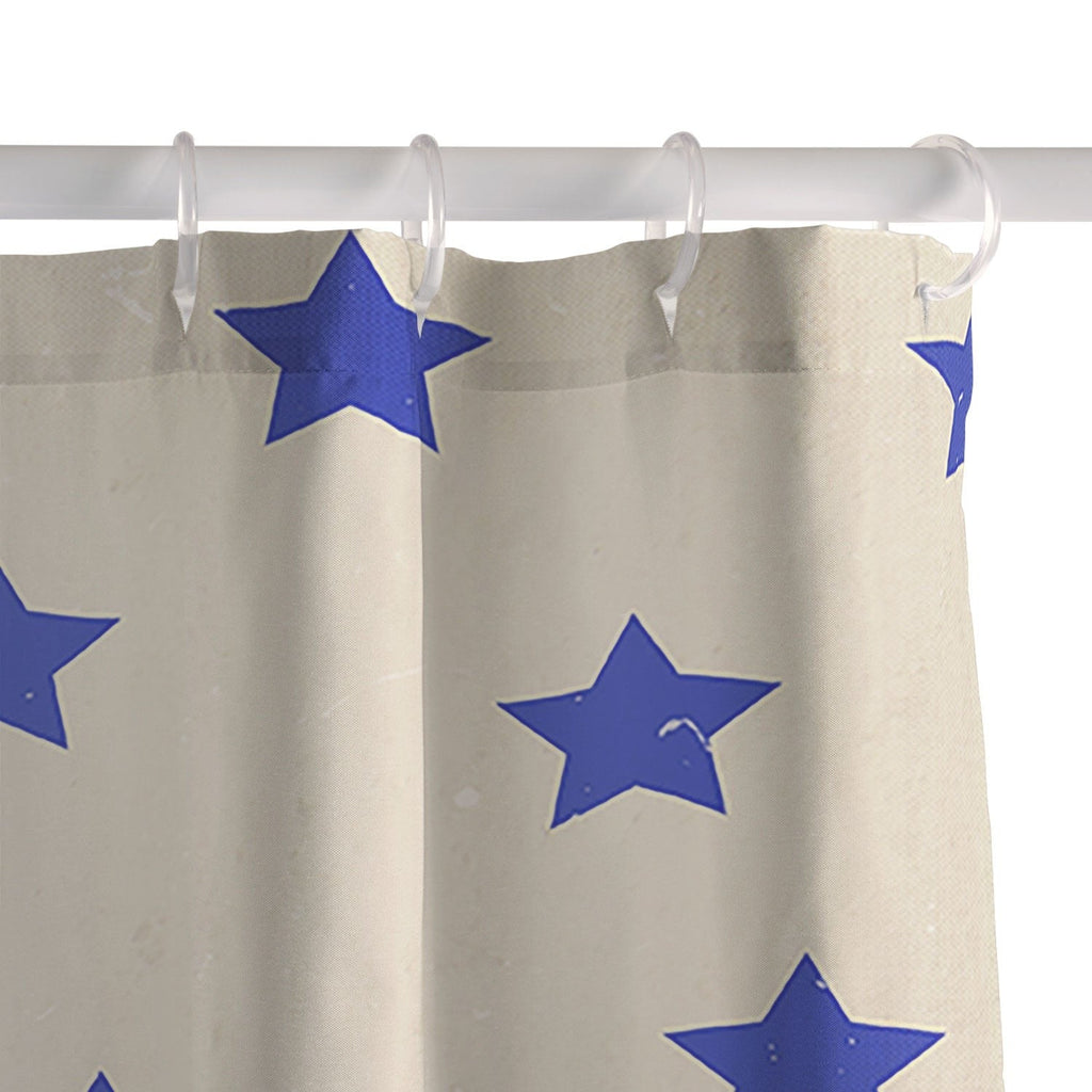 DENY Designs 1776 Stars Shower Curtain