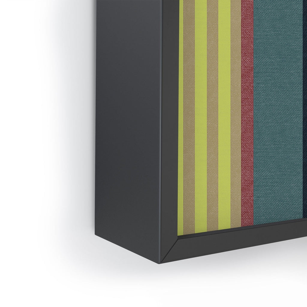 Marta Barragan Camarasa Colorful Stripe Delight Framed Mini Art Print