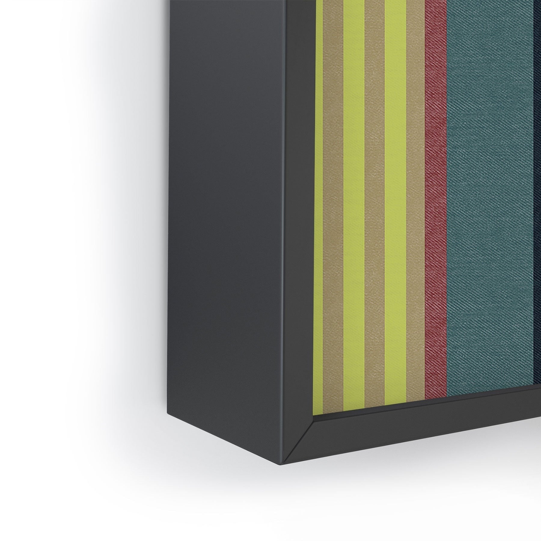 Marta Barragan Camarasa Colorful Stripe Delight Framed Mini Art Print