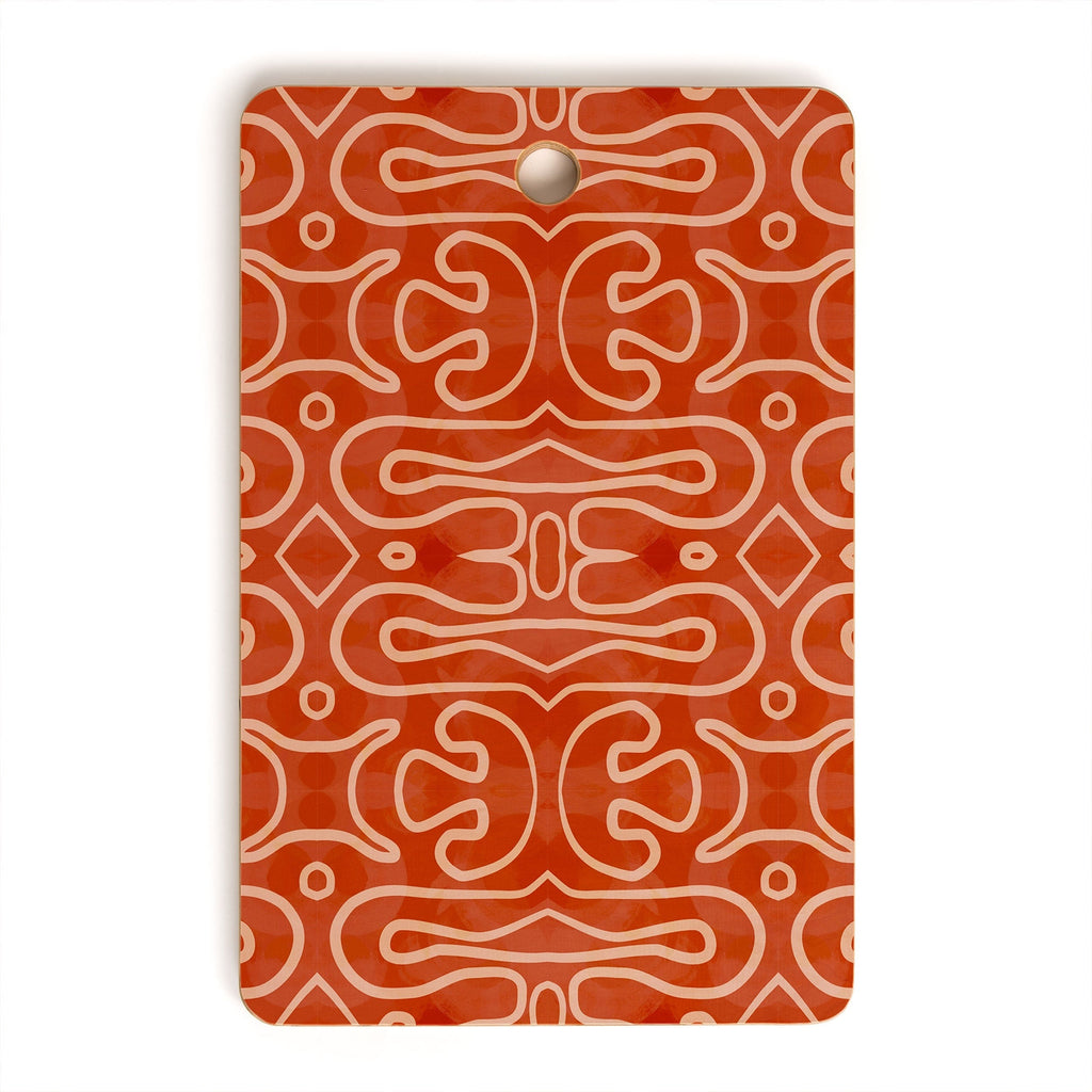 Mirimo Venexiana Burnt Orange Cutting Board Rectangle