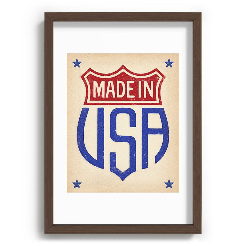 DENY Designs Made in USA Recessed Framing Rectangle