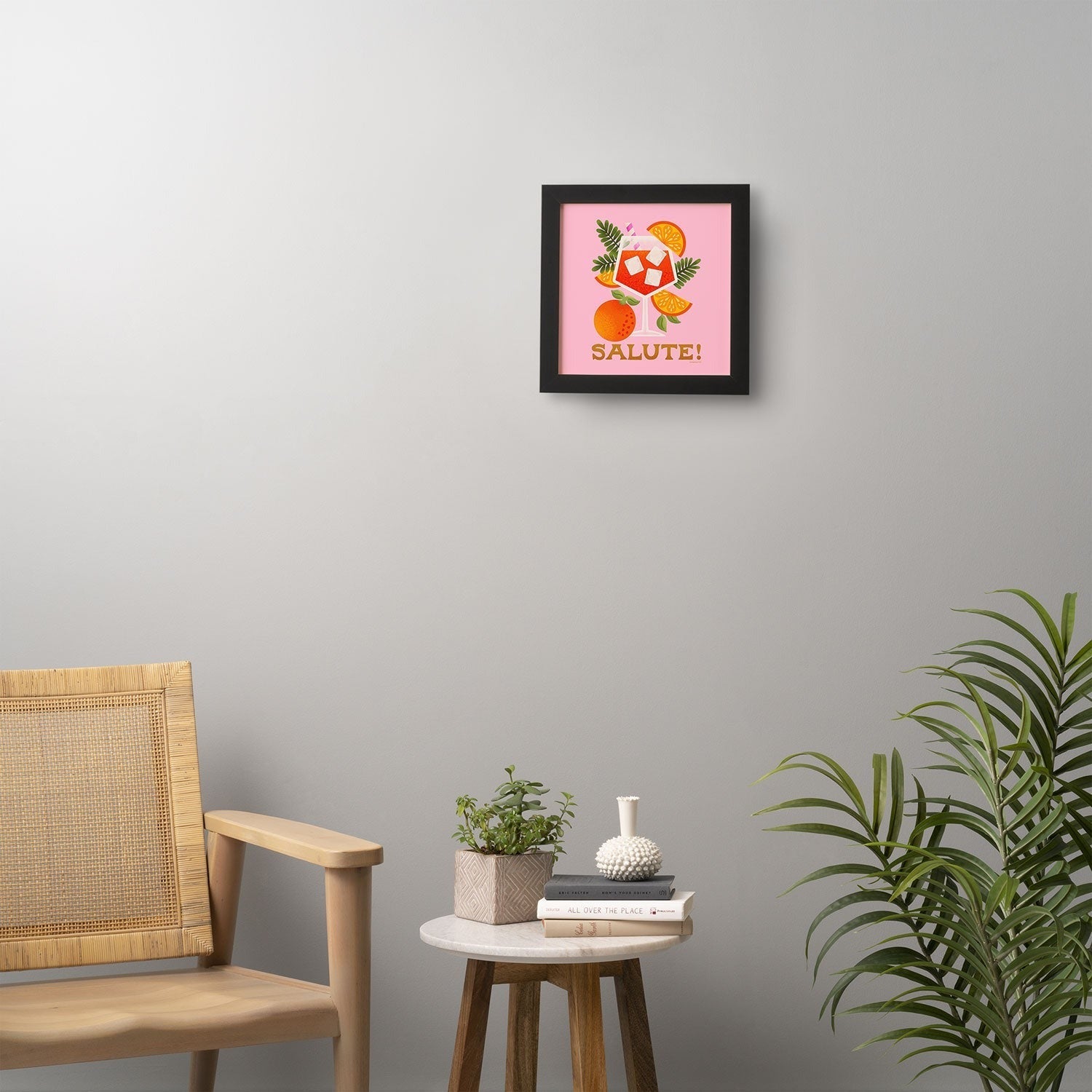 Jessica Molina Orange Spritz Framed Wall Art