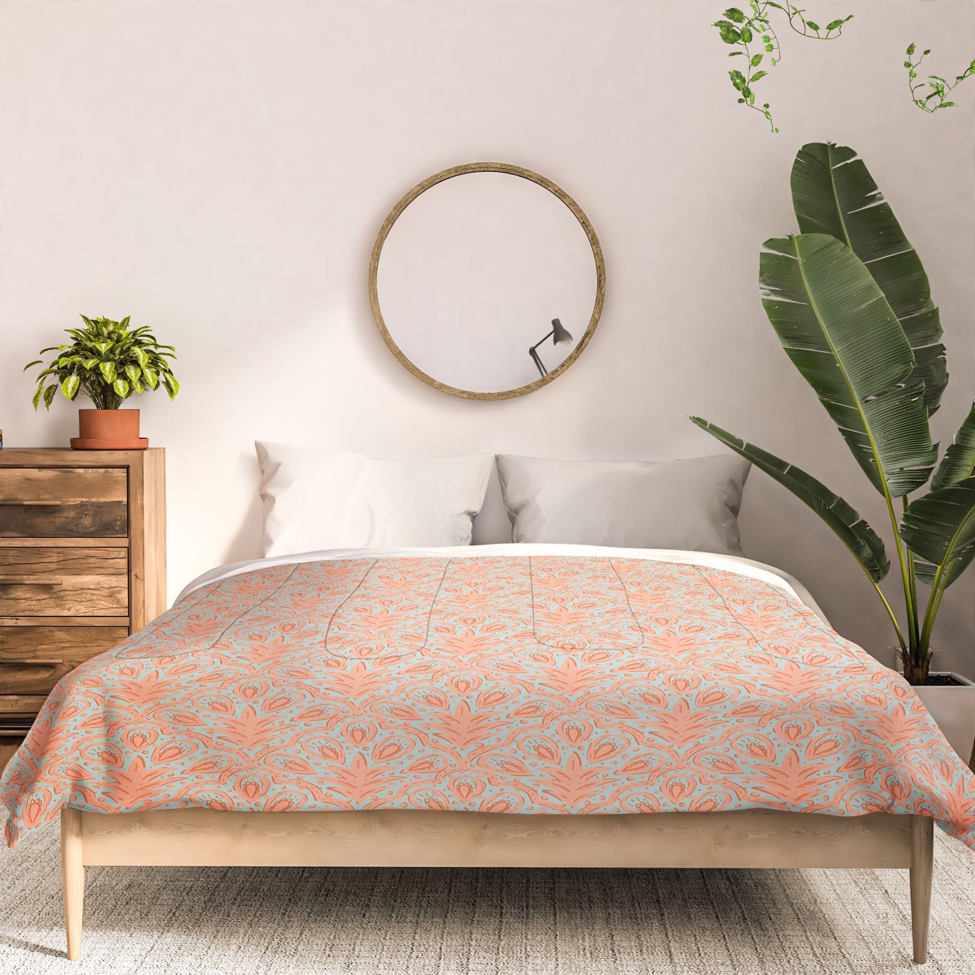 CoastL Studio Palm Scallop Comforter