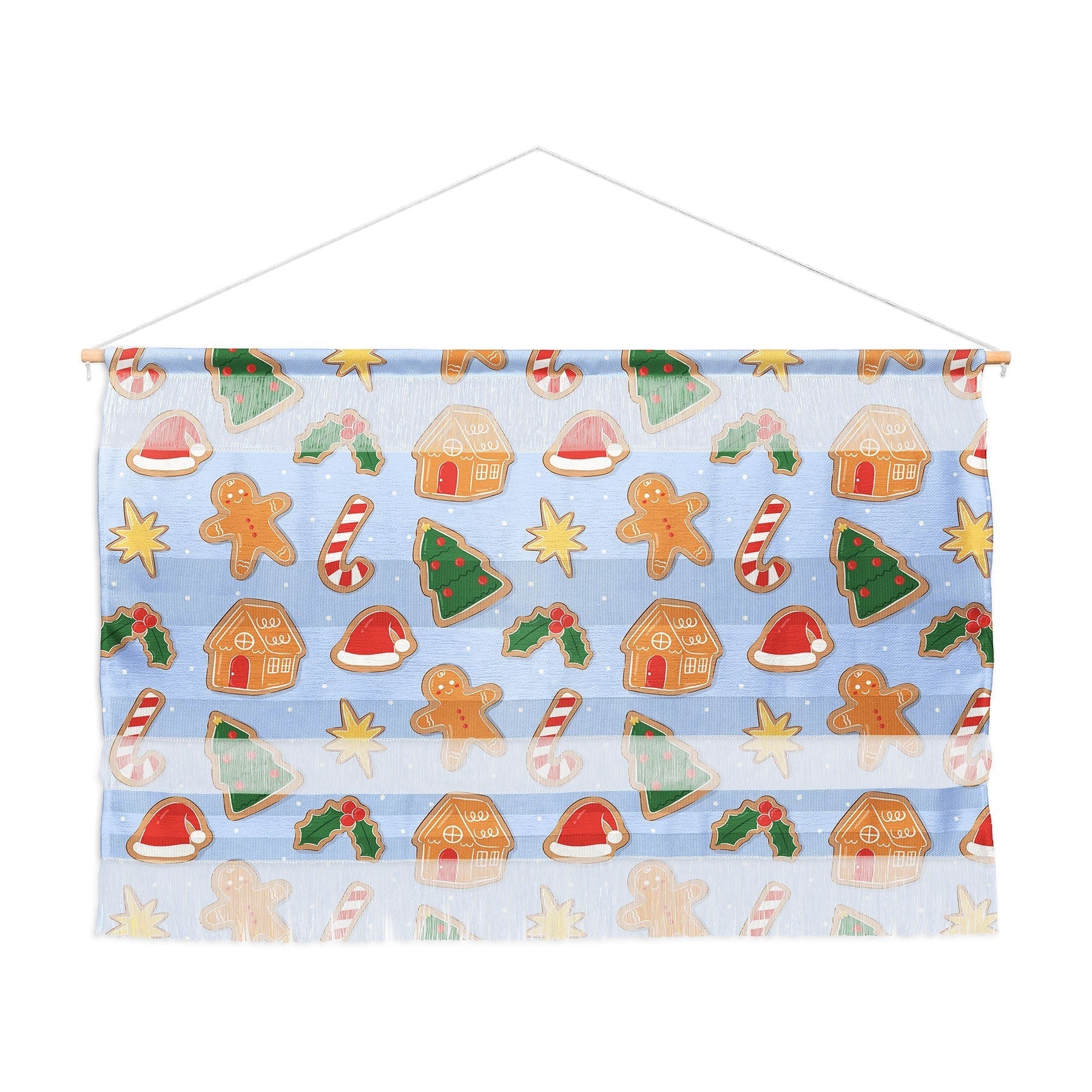 Love_Ryming Christmas Cookies Wall Hanging Landscape