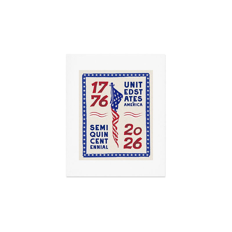 DENY Designs Retro 76 26 Art Print