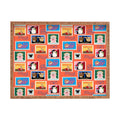 Design by Spark Classic Book Cat Stamps Rectangular Tray