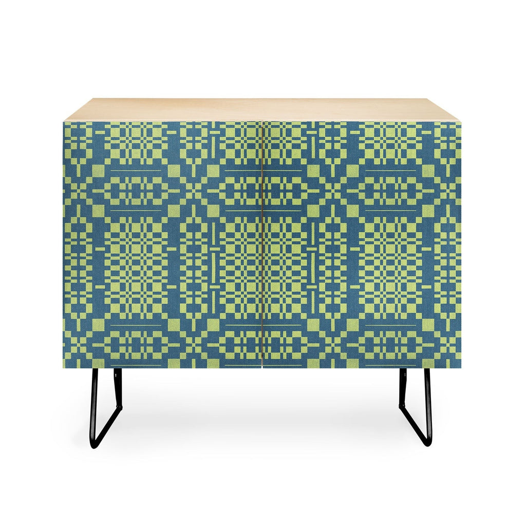 Marta Barragan Camarasa Nostalgic Grid Design Credenza