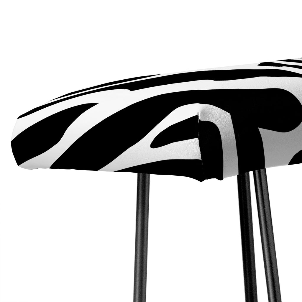 Jennifer Labre Wild Zebra Bench