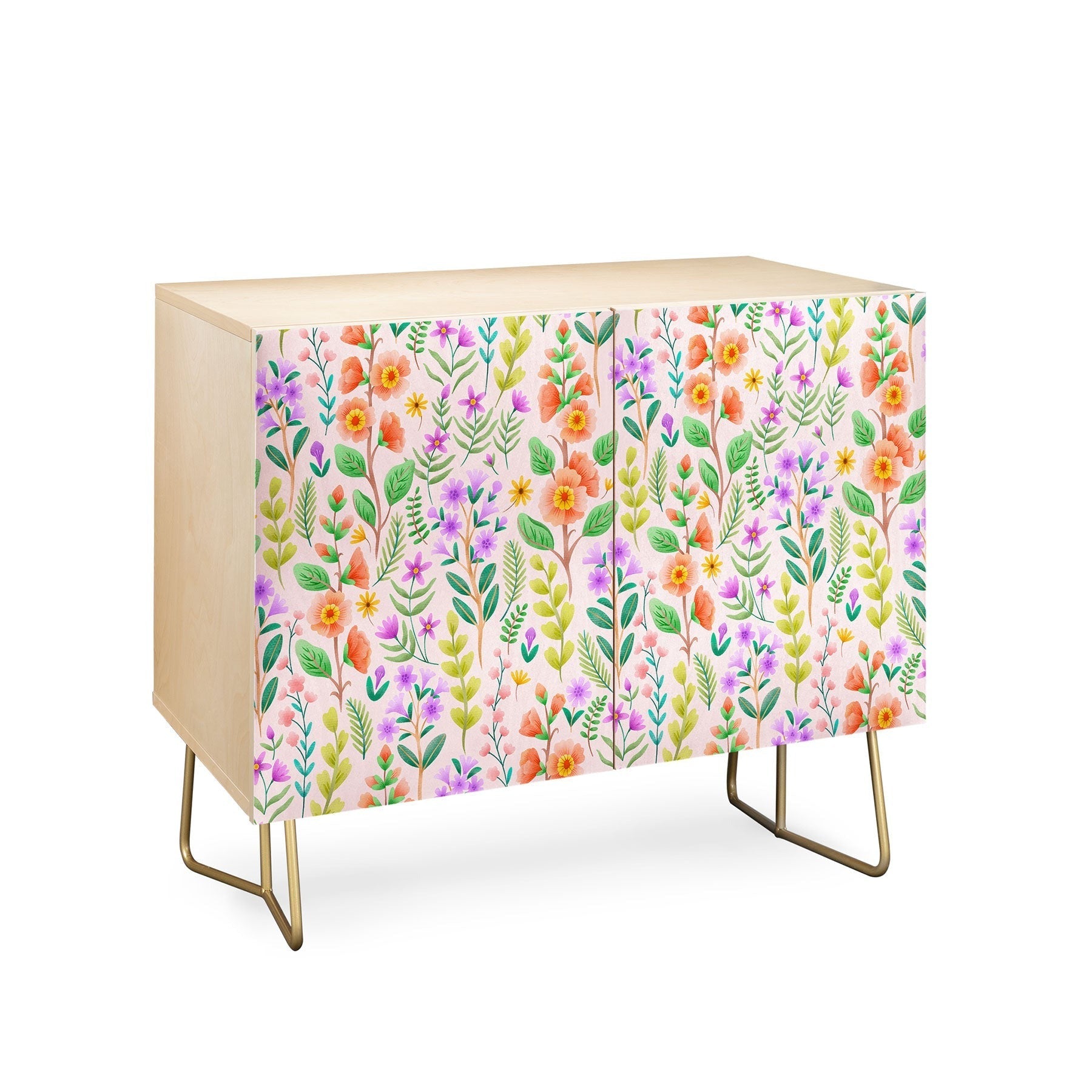 Pimlada Phuapradit Ditsy Spring Floral Credenza