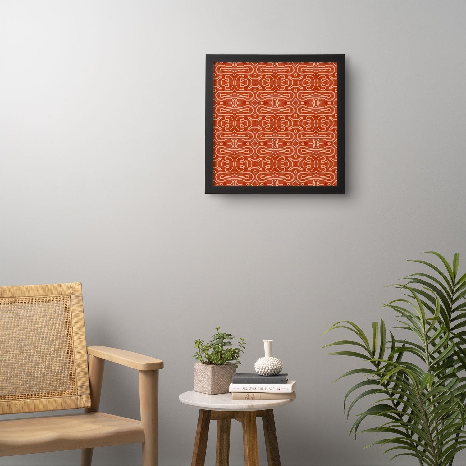 Mirimo Venexiana Burnt Orange Framed Wall Art