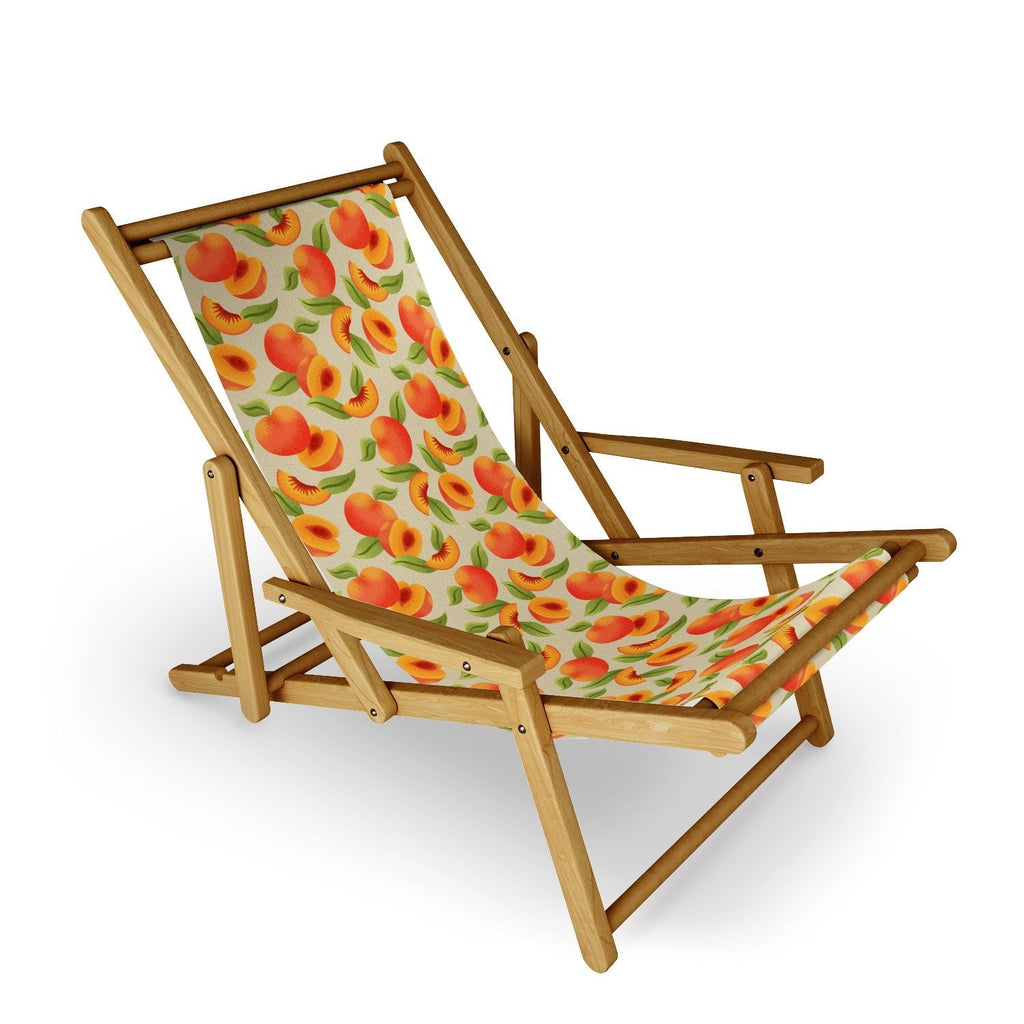 Jessica Molina Peach Pattern Sling Chair