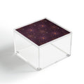 Little Om Pattern Little Moon plum Acrylic Box