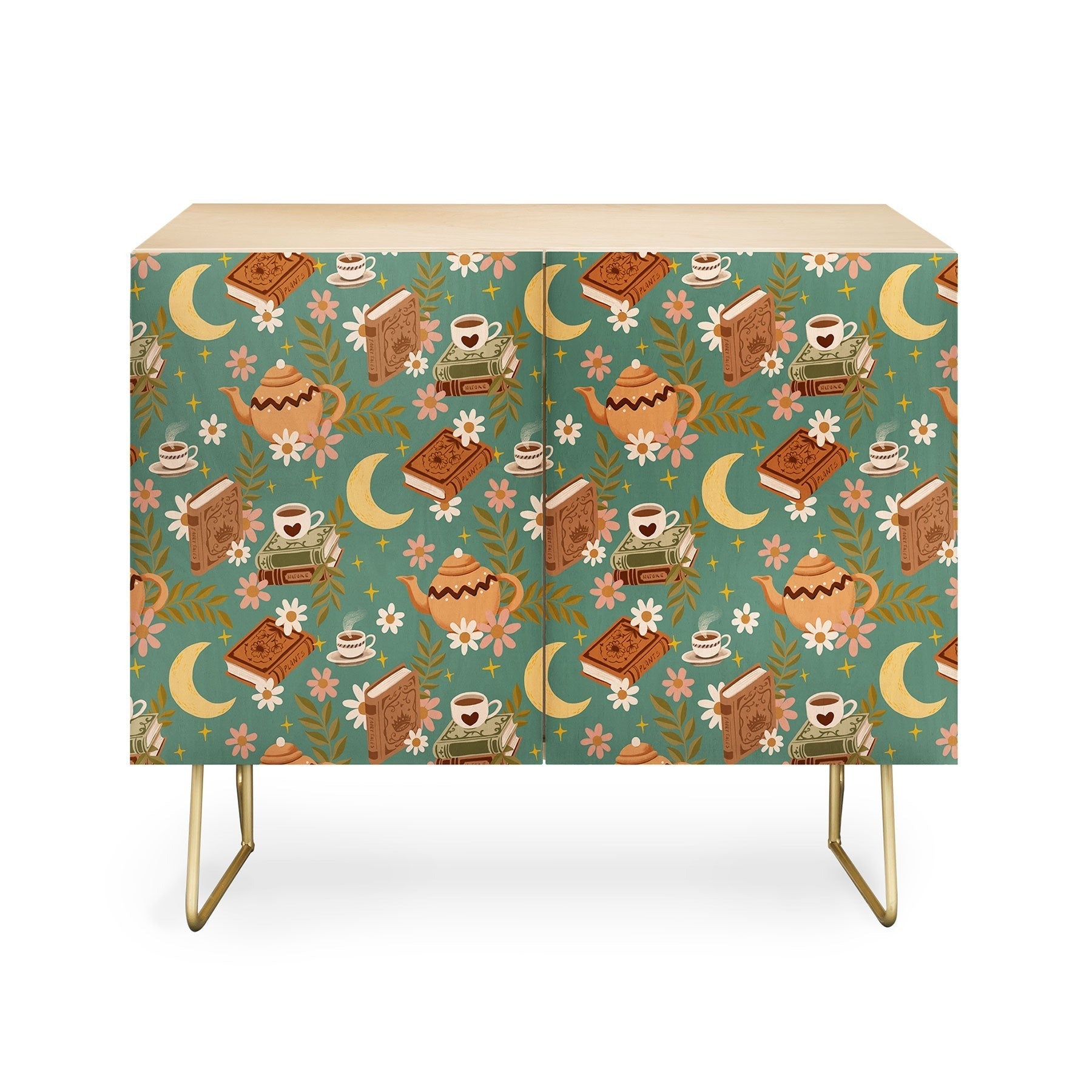 Avenie Moonlit Reading Nook I Credenza