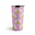 Jennifer Labre Pink Palmetto Travel Mug