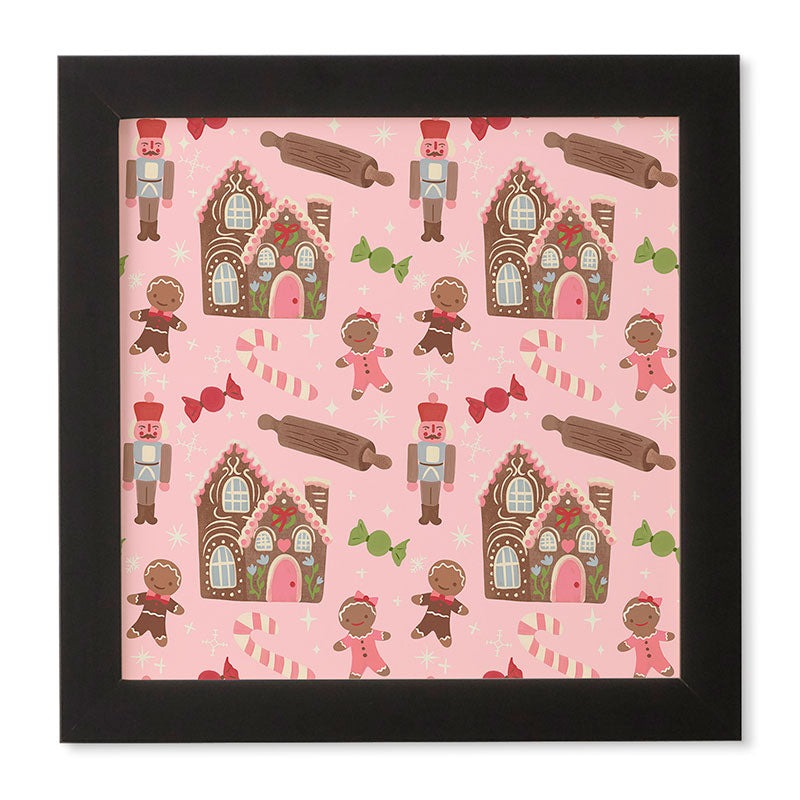 carriecantwell Sweet Christmas Holidays Framed Wall Art