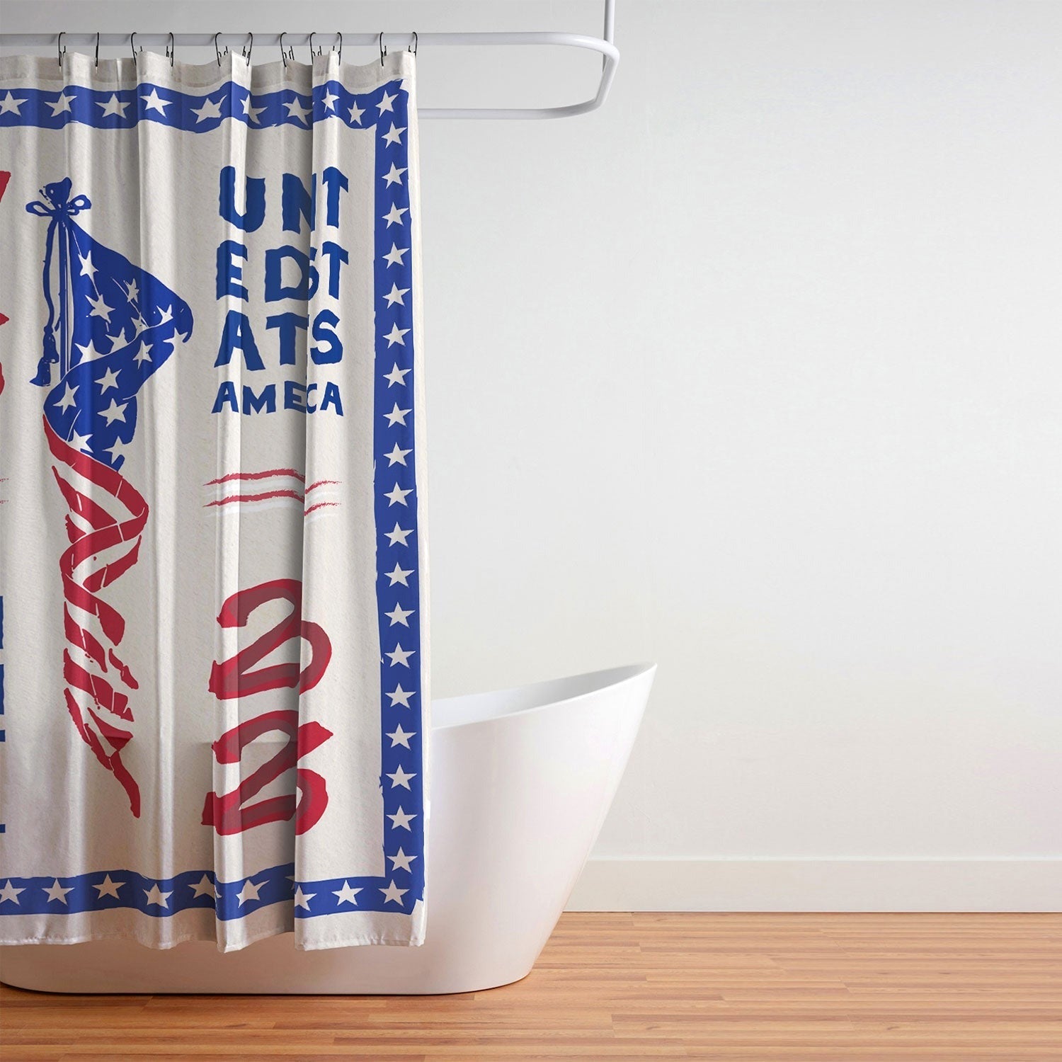 DENY Designs Retro 76 26 Shower Curtain