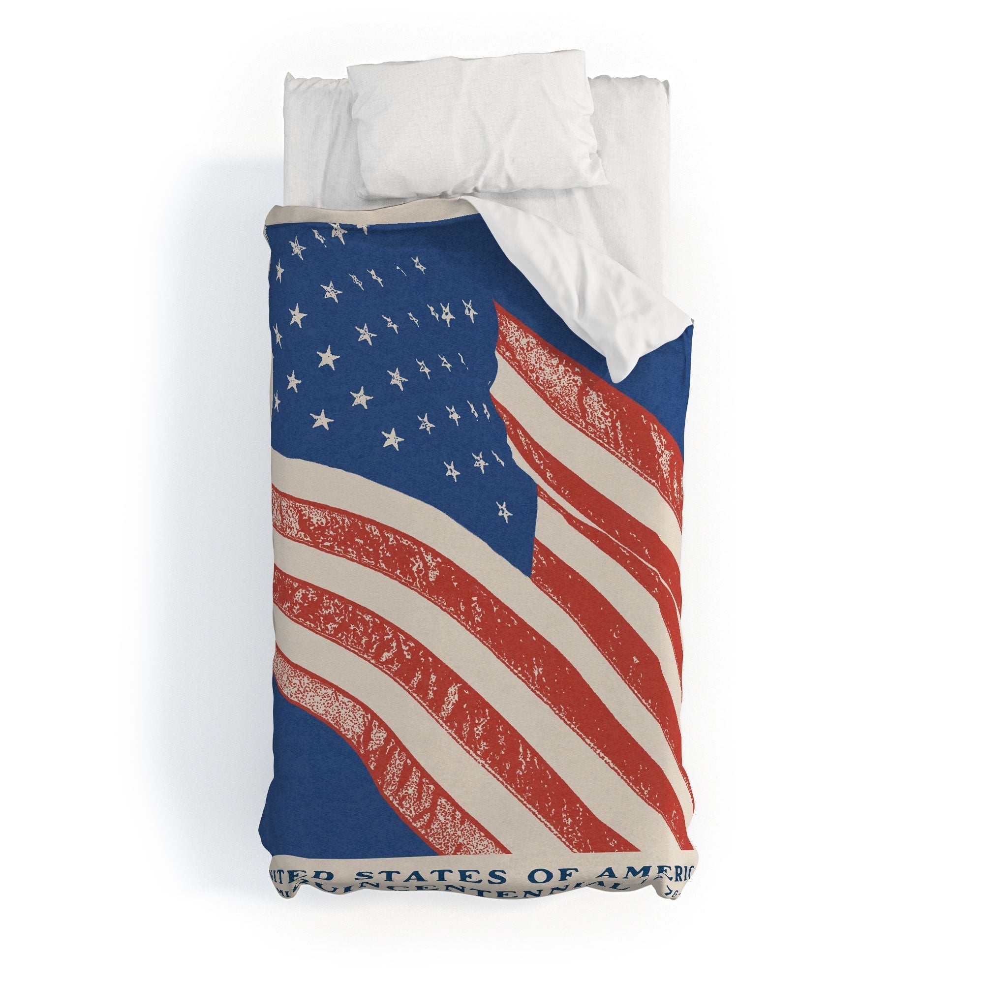 DENY Designs Stars n Stripes Semiquincentennial Duvet Cover